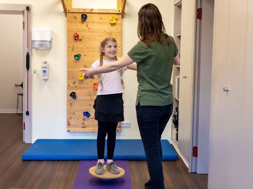 Gleichgewichtstraining in der Pädiatrie