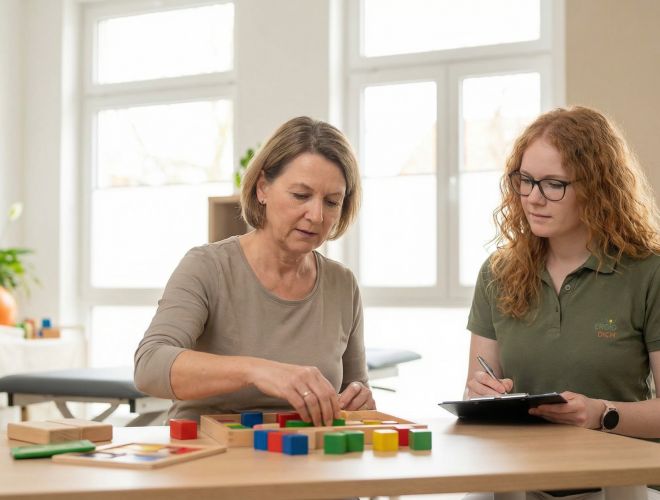 Motorisch-funktionelle Behandlung (MFB) bei Ergotherapie Reblin