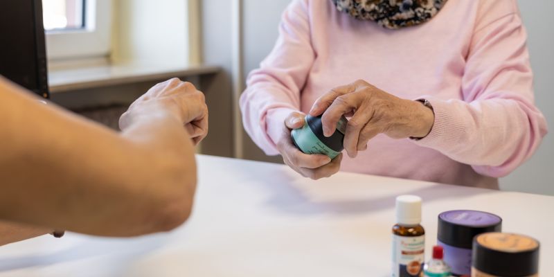 ADL-Training bei Ergotherapie Reblin