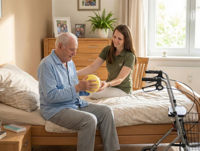 Hausbesuche bei Ergotherapie Reblin