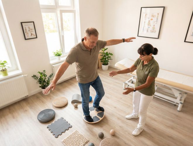 Sensomotorisch-perzeptive Behandlung (SPB) bei Ergotherapie Reblin