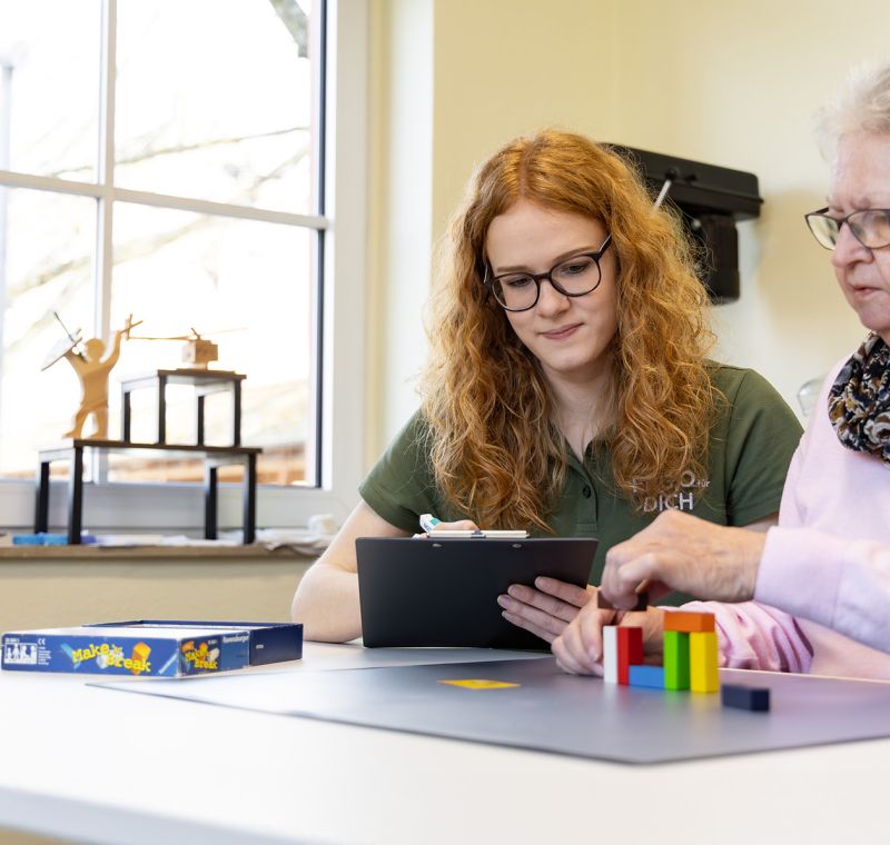 Motorisch-funktionelle Behandlung (MFB) bei Ergotherapie Reblin