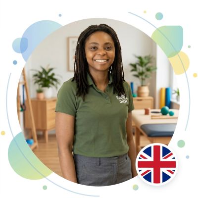 We speak Englisch at Ergotherapie Reblin