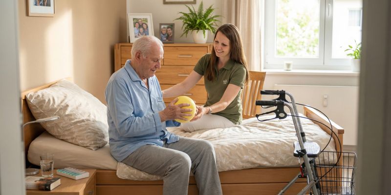 Hausbesuche bei Ergotherapie Reblin