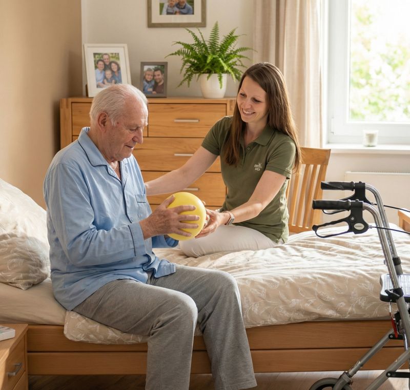 Hausbesuche bei Ergotherapie Reblin