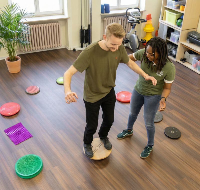 Sensomotorisch-perzeptive Behandlung (SPB) bei Ergotherapie Reblin